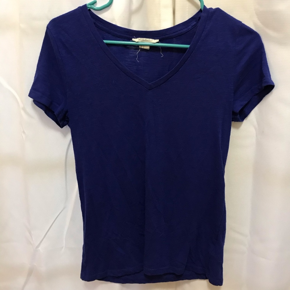 Dark blue short sleeve